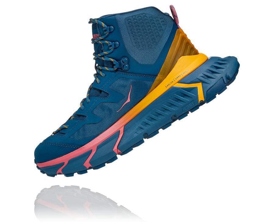 Botas De Montaña Hoka One One Hombre Azules - Tennine Hike Gore-Tex - DENF97514